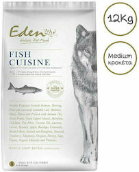 Eden 80/20 Fish Cuisine Dog Food средна гранула 12кг