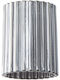 Home Lighting Abajur Formă Neregulată Argintiu cu Lățime 12cm