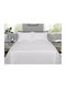 MayHome Sheet Sets Single 160x240cm. White 3pcs