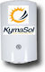 KymaSol Vertical Glass Water Heater 25lt 4kW