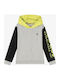 Kids Sweatshirt with Hood Gray