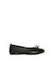 Sagiakos Kids Leather Ballerinas Black