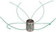 AMA Manual Aluminum Head Without Key 8 Yan Line Outputs