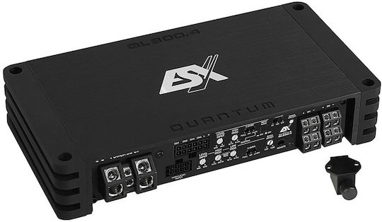 Esx QL 800.4 Auto-Audioverstärker 4 Kanäle Verstärkerklasse D