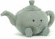 Jellycat Pluș Amuseable Teapot 18 cm pentru Nou-născuți