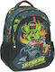 No Fear Extreme Atv School Bag Backpack Elementary, Elementary Multicolored