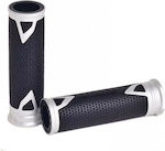 Puig Motorcycle Grips in Silver Colour 8191P