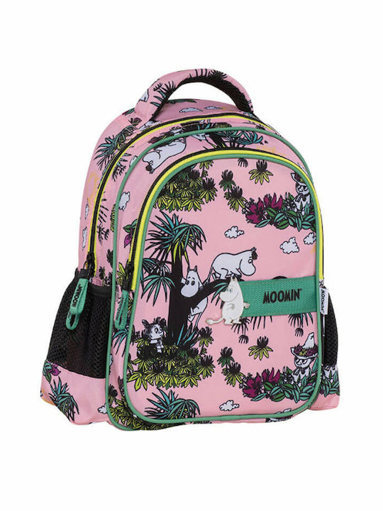 Graffiti Mumin Schulranzen Rucksack Kindergarten in Rosa Farbe