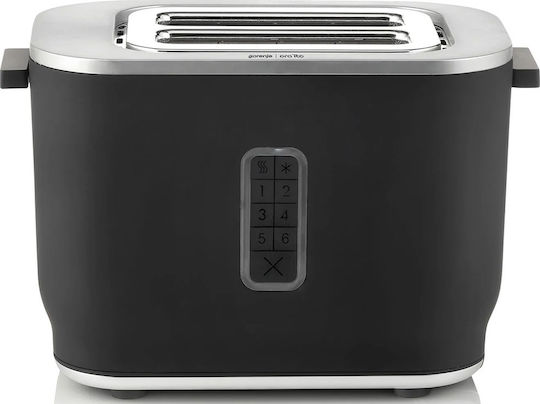 Gorenje Oraito T800ORAB Φρυγανιέρα 2 Θέσεων 600W Μαύρη