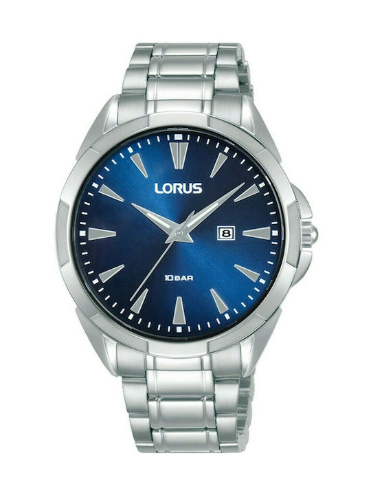 Lorus Sports Watch with Silver Metal Bracelet