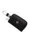 Auto Gs Keychain Wallet Mercedes Leather Black