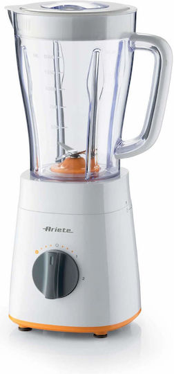 Ariete Μπλέντερ με Γυάλινη Κανάτα 1.5 lt 500W Λευκό 0576/01