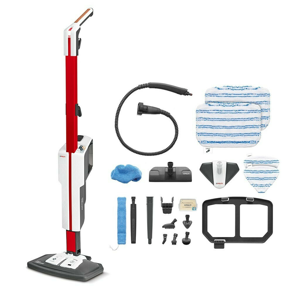 POLTI Vaporetto SV440_Double: The 2 in 1 steam mop, with integrated  portable cleaner 