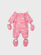Mayoral Baby Bodysuit Set for Going Out Long-Sleeved Pink