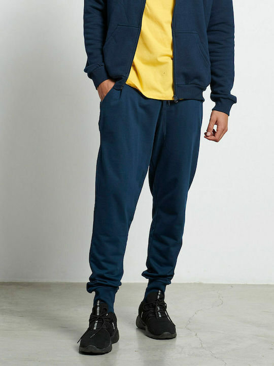 BodyTalk Sweatpants with Elastic Navy Blue
