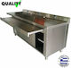 Lappas Ερμάριο με Συρόμενες Πόρτες & Συρτάρια 150x60x85cm