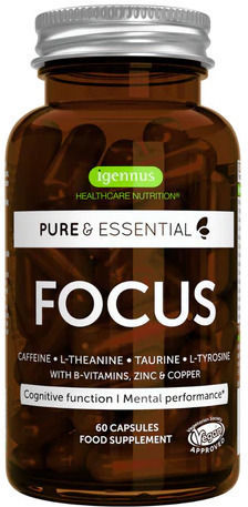 iGennus Focus Συμπλήρωμα για την Μνήμη & τη Συγκέντρωση 60 ταμπλέτες