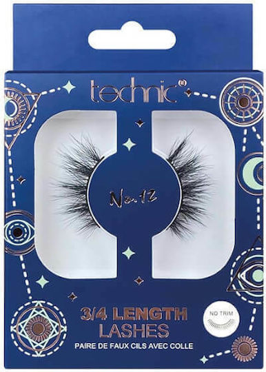 Technic 3/4 Дължина Изкуствени Мигли с Лепило