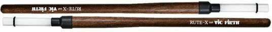 Vic Firth Hickory Hot Rods Rute-X σε Καφέ Χρώμα