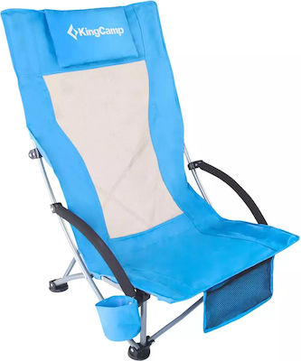 KingCamp Chair Beach Turquoise 59x70x85cm