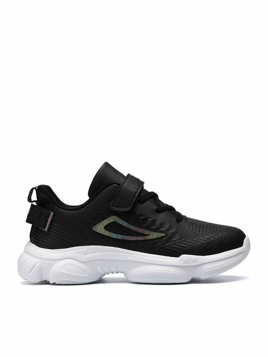 Memory Musha Kids Sneakers with Scratch Black