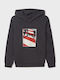 Kids Sweatshirt with Hood Gray Brothers