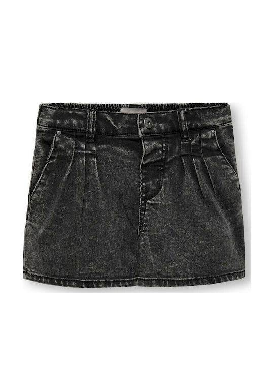 Șort/Salopetă Copii Denim Negru