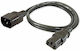 Cisco IEC C13 - IEC C14 Cable 2m Μαύρο CAB-C13-C14