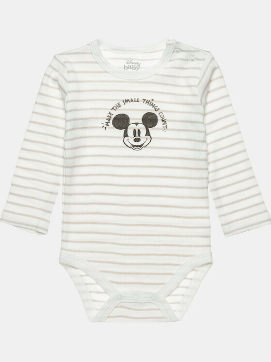 Alouette Mickey Mouse Κορμάκι Εκρού