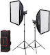 Godox Litemons LA150Bi-K2 Double Kit Lighting Kit for Studio