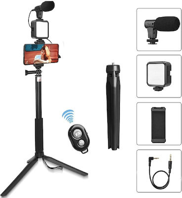 Cell Phone Tripod Black