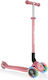 Globber Kids Scooter Foldable Primo Foldable Plus Lights 3-Wheel for 3+ Years Pink