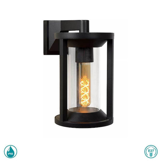 Lucide Lightning Cadix Επιτοίχιο Εξωτερικό Φαναράκι E27 IP65