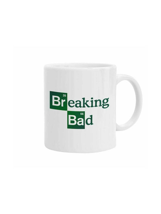 Koupakoupa Breaking Bad Ceramic Cup White 330ml