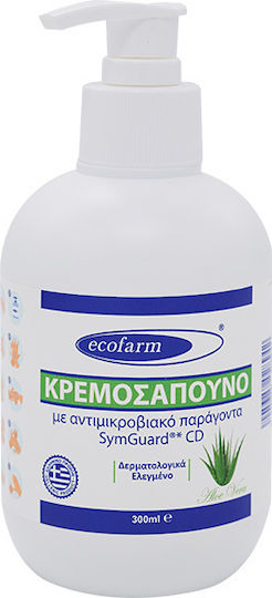 Ecofarm Săpun Lichid Cu Agent Antimicrobian Cu Aloe Vera Și Citrice 300ml