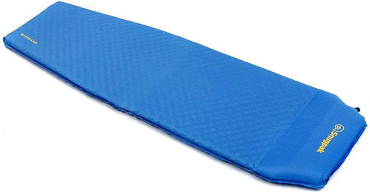 Snugpak Самонадуване Единично Подложка за къмпинг Голям размер 195x65см С дебелина 5см в Син цвят