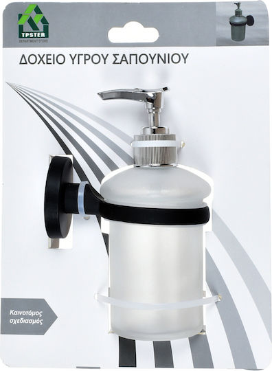 Tpster 582807 26484 Montat pe perete Dispenser Sticlă Negru