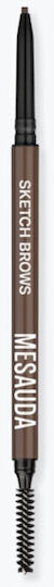Mesauda Milano Sketch Brows Eyebrows Bleistift für Augenbrauen 103 Auburn
