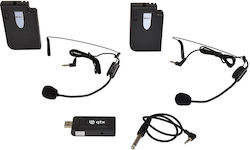 QTX Sound 3.5mm / USB Microphone U-MIC-863.2+864.8-N Set Head for Voice