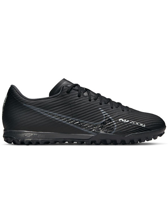 Nike Zoom Mercurial Vapor 15 Academy TF Χαμηλά Ποδοσφαιρικά Παπούτσια με Σχάρα Black / SmokeGrey / SummitWhite / Volt
