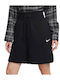 Phoenix Fleece Women's Sporty Bermuda Shorts Black