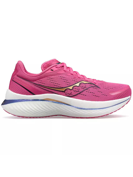 Saucony Endorphin Speed 3 Γυναικεία Αθλητικά Παπούτσια Running Ροζ