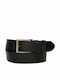 Leather Women's Black Belt