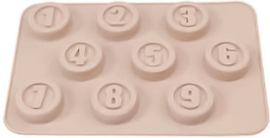 Spring Formă de Patiserie Bomboane de Ciocolată din Silicon 9 Locuri 14.2x9.8x1buc 1buc