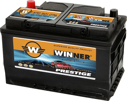 Winner Car Battery 12V with 105Ah Capacity and 900A CCA