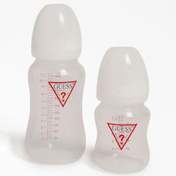 Guess Set aus Plastikflaschen mit Silikonsauger für 0-18 Monate 160ml 2Stück