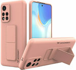 Wozinsky Kickstand Silicone Back Cover Pink (Poco M4 Pro 5G / Redmi Note 11s 5G)