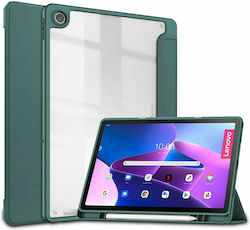 Tech-Protect Hybrid Flip Cover Synthetic Leather Green (Lenovo Tab M10 Plus 10.6" 3rd Gen)