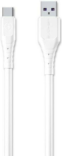 WK WDC-152 USB 2.0 Cable USB-C male - USB-A 30W White 1m (250692)