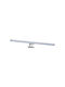 Kanlux Modern Lamp Bathroom with Integrated LED Silver